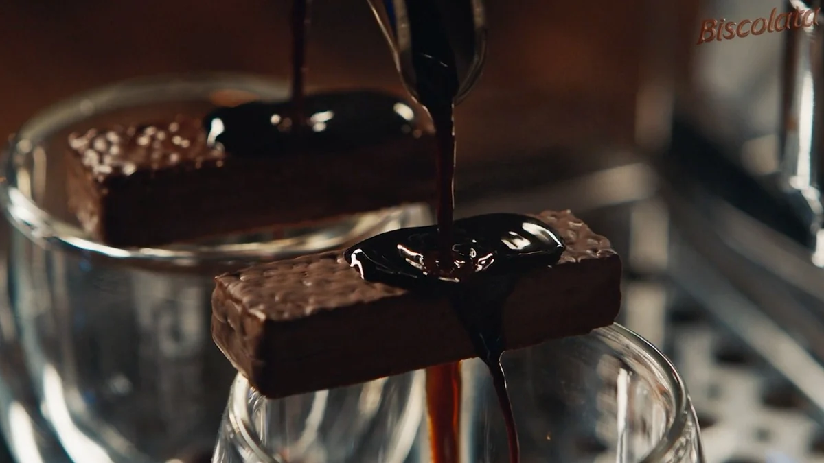 Film still from Biscolata: Espresso Film