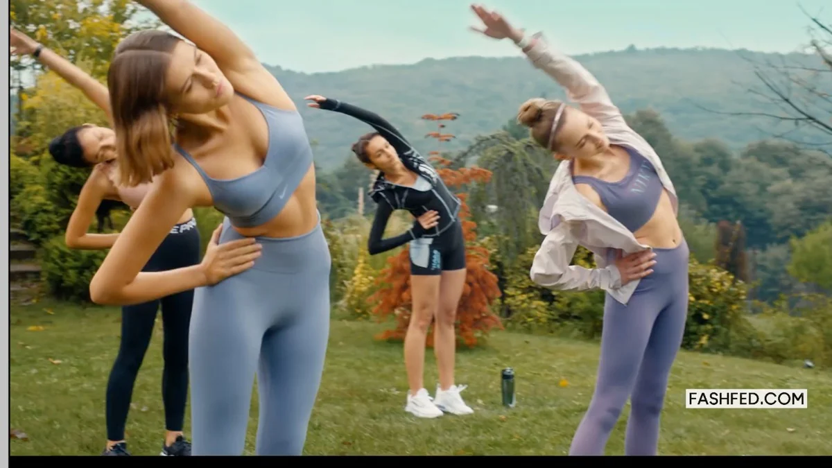 Film still from FashFed: Sportswear Campaign
